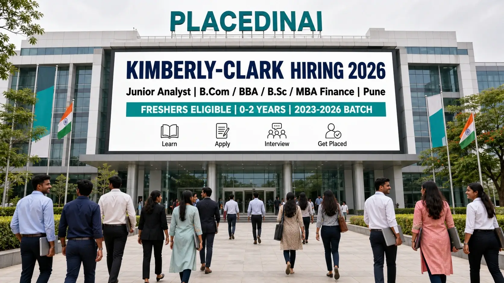 Kimberly-Clark hiring Junior Analyst Travel and Expense 2026 in Pune Kharadi — B.Com, BBA and MBA Finance freshers eligible — PlacedInAI job update